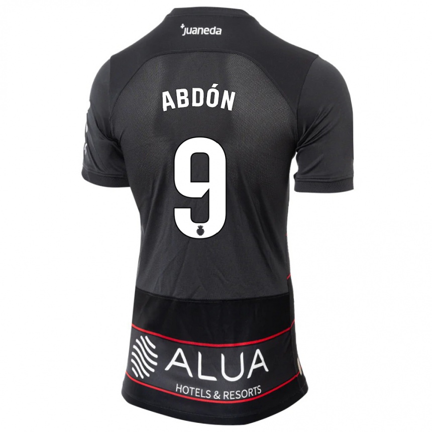 Enfant Football Maillot Abdón Prats #9 Noir Tenues Extérieur 2023/24 Canada