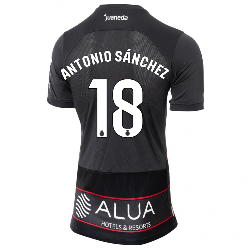 Enfant Football Maillot Antonio Sánchez #18 Noir Tenues Extérieur 2023/24 Canada