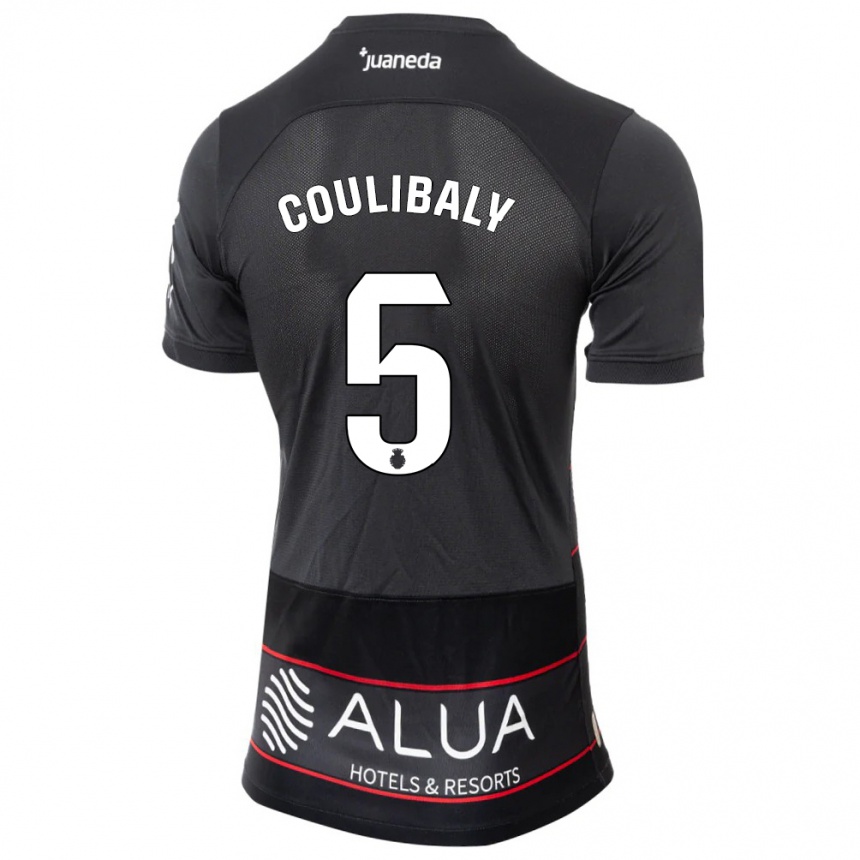 Kids Football Habib Anas Coulibaly #5 Black Away Jersey 2023/24 T-Shirt Canada