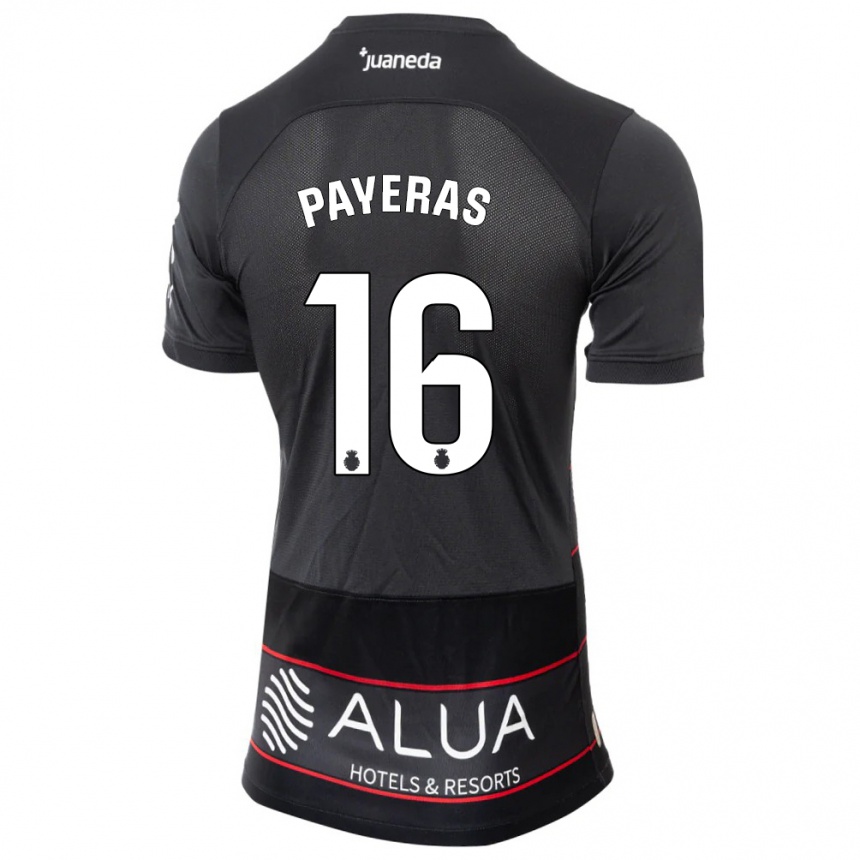 Enfant Football Maillot Martí Payeras #16 Noir Tenues Extérieur 2023/24 Canada