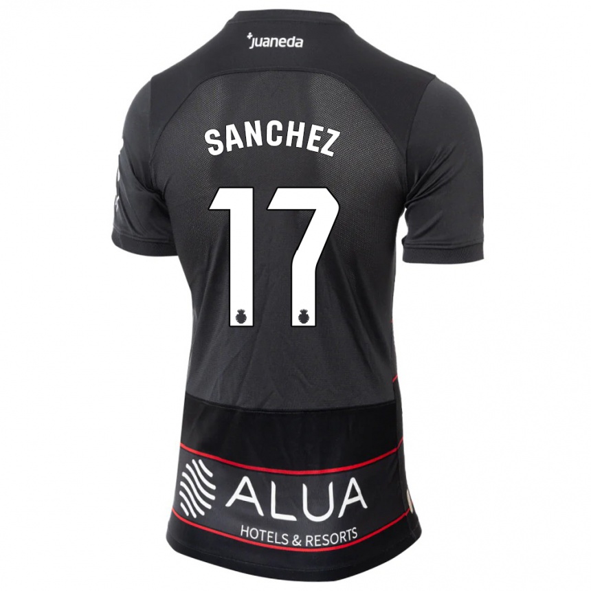 Enfant Football Maillot Avelino Sánchez #17 Noir Tenues Extérieur 2023/24 Canada