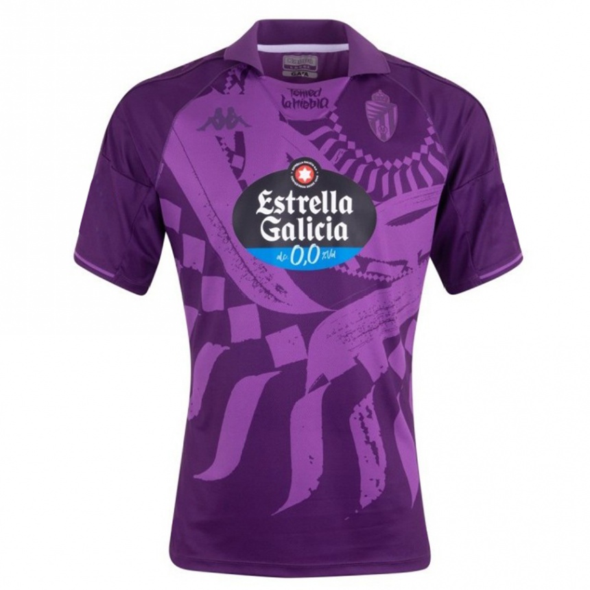 Enfant Football Maillot Xavi Moreno #21 Violet Tenues Extérieur 2023/24 Canada