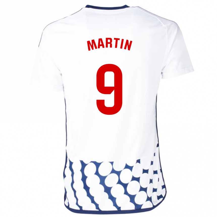 Enfant Football Maillot Carlos Martin #9 Blanc Tenues Extérieur 2023/24 Canada