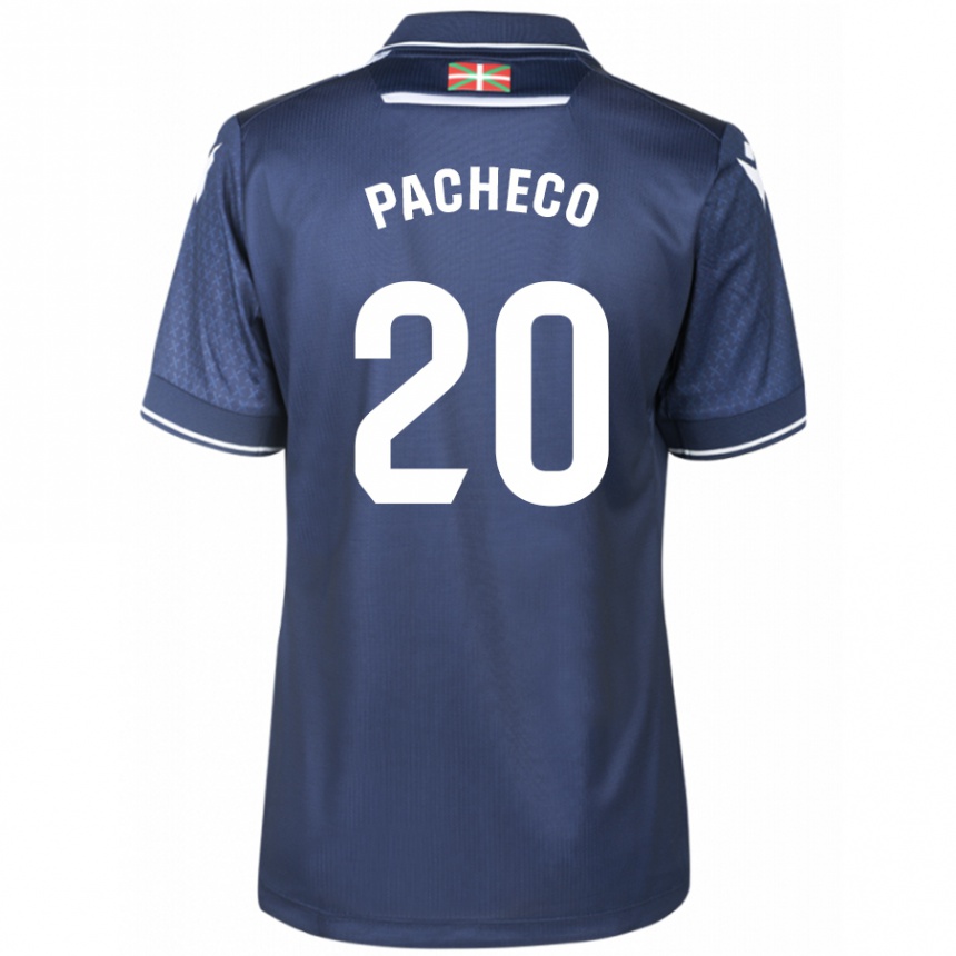 Enfant Football Maillot Jon Pacheco #20 Marin Tenues Extérieur 2023/24 Canada