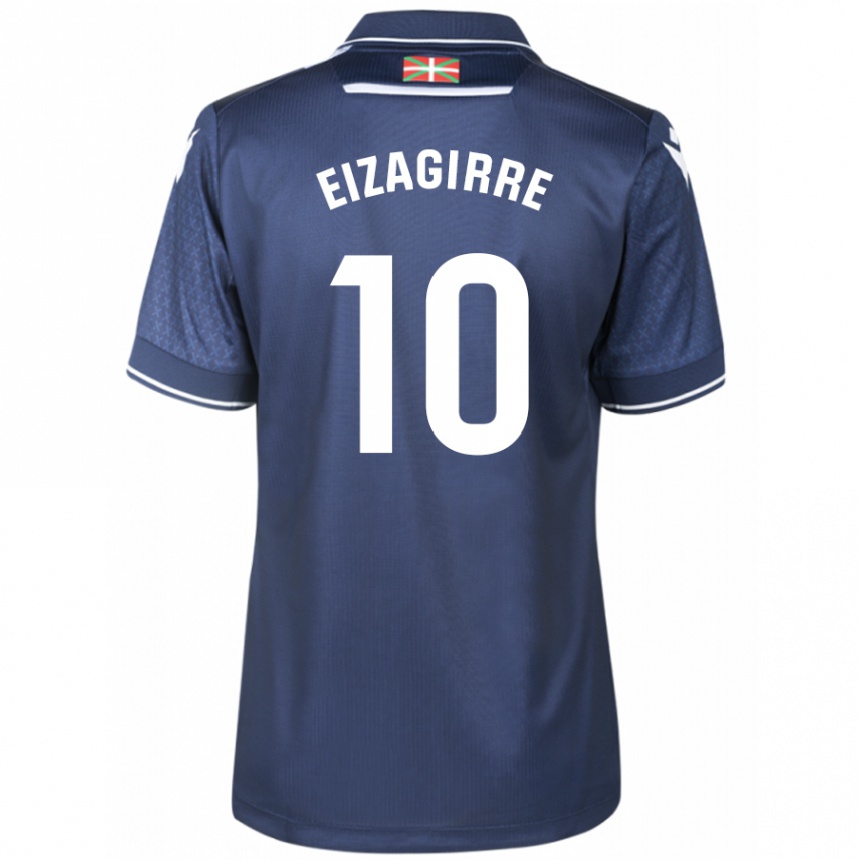 Enfant Football Maillot Nerea Eizagirre Lasa #10 Marin Tenues Extérieur 2023/24 Canada