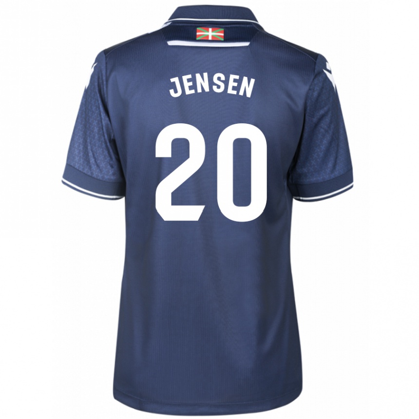 Enfant Football Maillot Synne Jensen #20 Marin Tenues Extérieur 2023/24 Canada