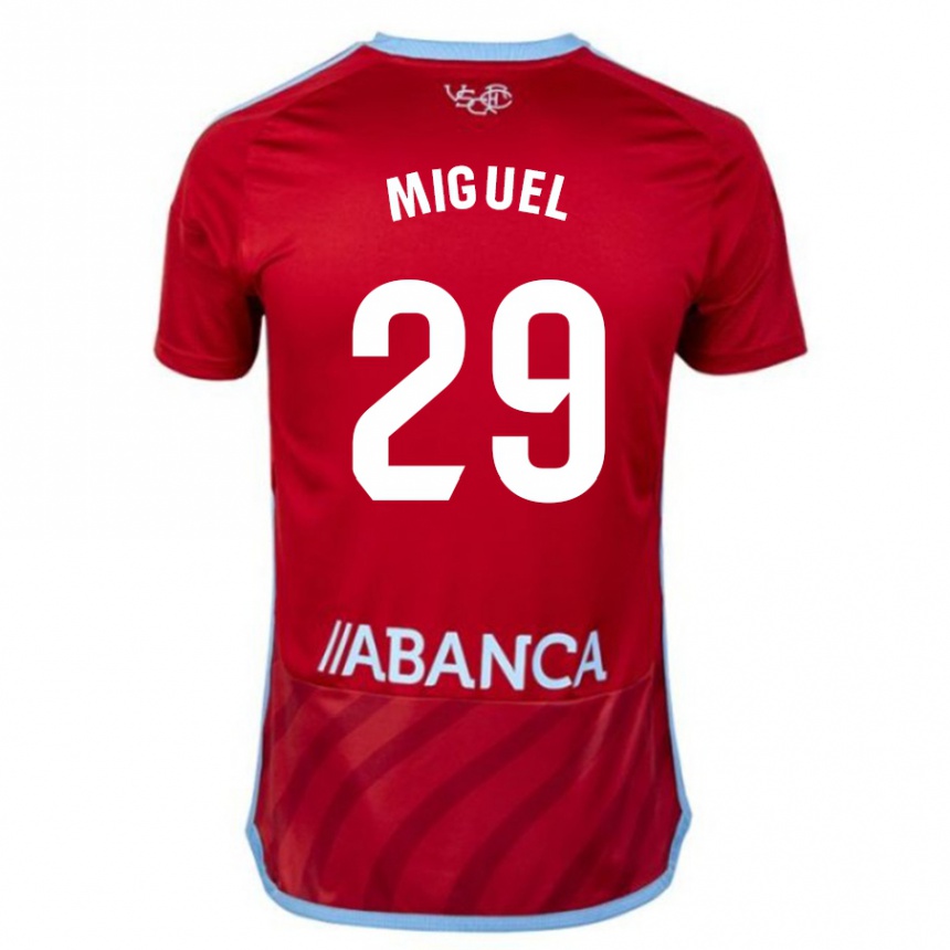 Enfant Football Maillot Miguel Rodríguez #29 Rouge Tenues Extérieur 2023/24 Canada