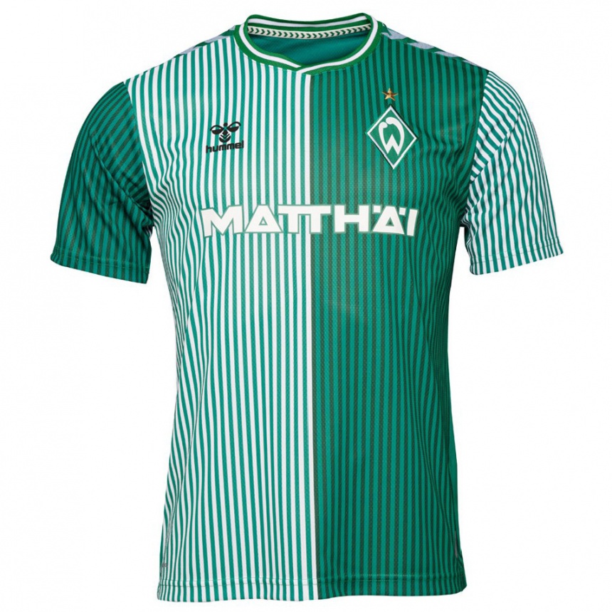 Homme Football Maillot Ben Käuper #1 Vert Tenues Domicile 2023/24 Canada