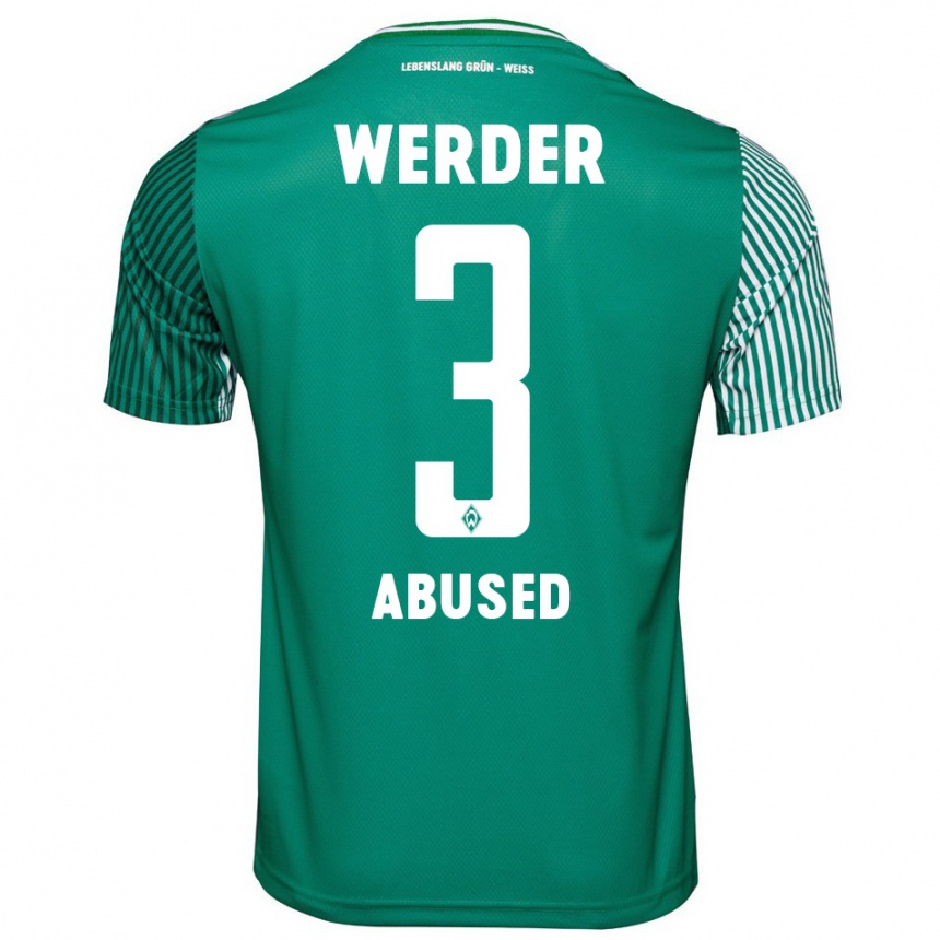 Men Football Dlges Abused #3 Green Home Jersey 2023/24 T-Shirt Canada