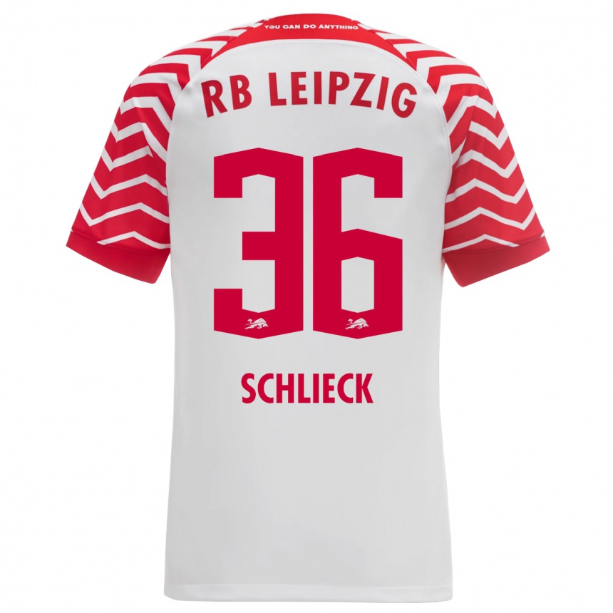 Homme Football Maillot Timo Schlieck #36 Blanc Tenues Domicile 2023/24 Canada