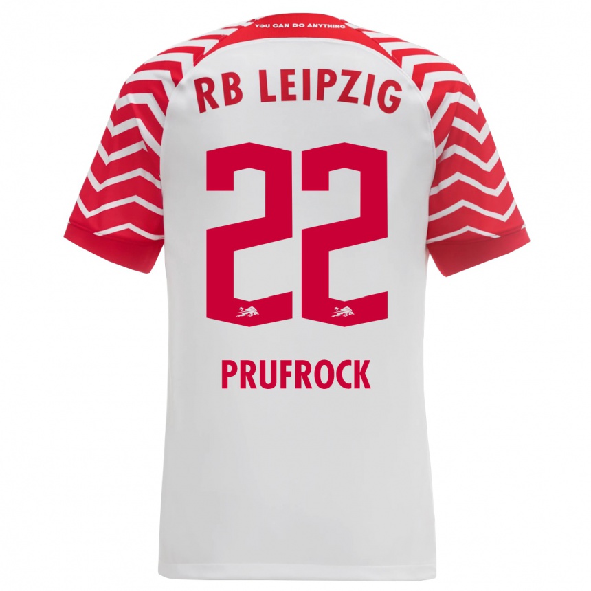 Homme Football Maillot Silas Prüfrock #22 Blanc Tenues Domicile 2023/24 Canada