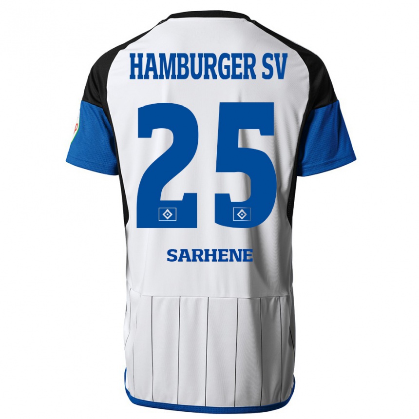 Men Football Clement Nana-Sarhene #25 White Home Jersey 2023/24 T-Shirt Canada