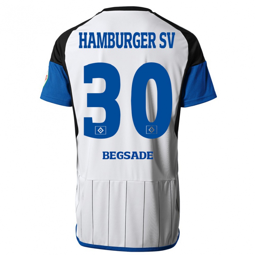 Homme Football Maillot Soheil Begsade #30 Blanc Tenues Domicile 2023/24 Canada