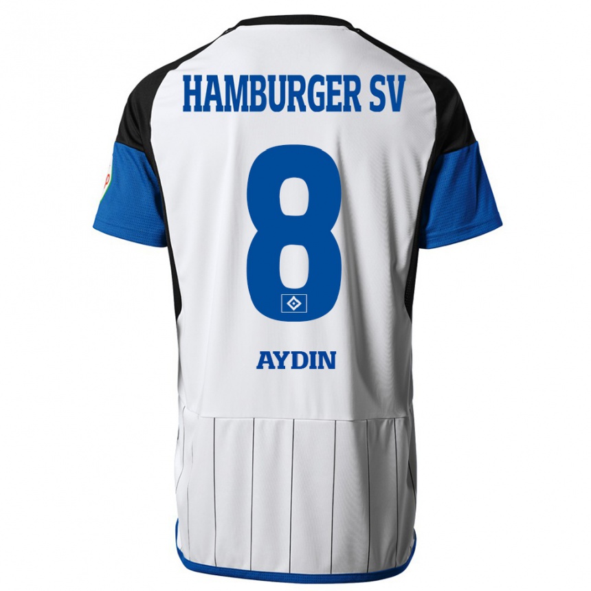 Homme Football Maillot Songül Aydin #8 Blanc Tenues Domicile 2023/24 Canada