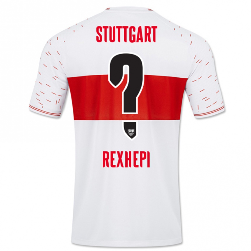 Men Football Nuredin Rexhepi #0 White Home Jersey 2023/24 T-Shirt Canada