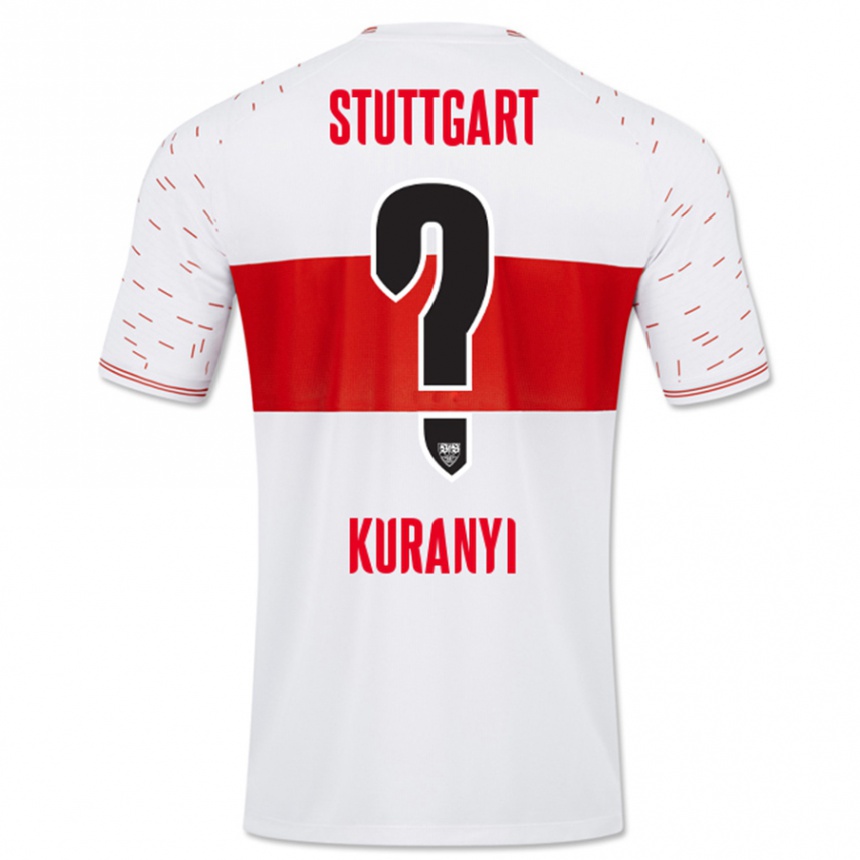 Men Football Karlo Kuranyi #0 White Home Jersey 2023/24 T-Shirt Canada