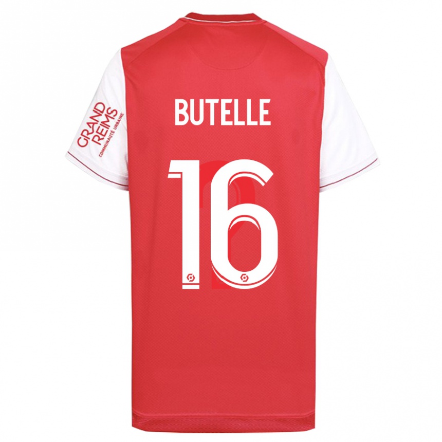 Homme Football Maillot Ludovic Butelle #16 Rouge Tenues Domicile 2023/24 Canada