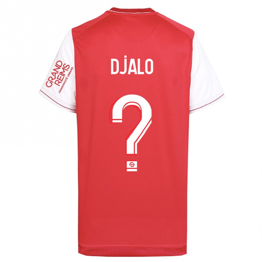 Homme Football Maillot Mamadu Djaló #0 Rouge Tenues Domicile 2023/24 Canada