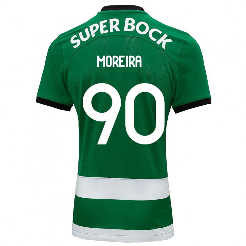 Men Football Afonso Moreira #90 Green Home Jersey 2023/24 T-Shirt Canada