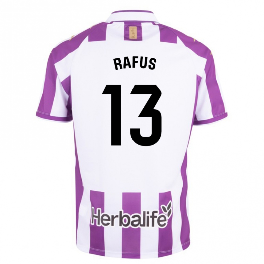 Men Football Arnau Rafus #13 Purple Home Jersey 2023/24 T-Shirt Canada