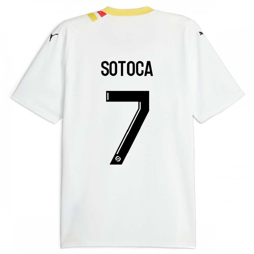 Men Football Florian Sotoca #7 Black Away Jersey 2023/24 T-Shirt Canada