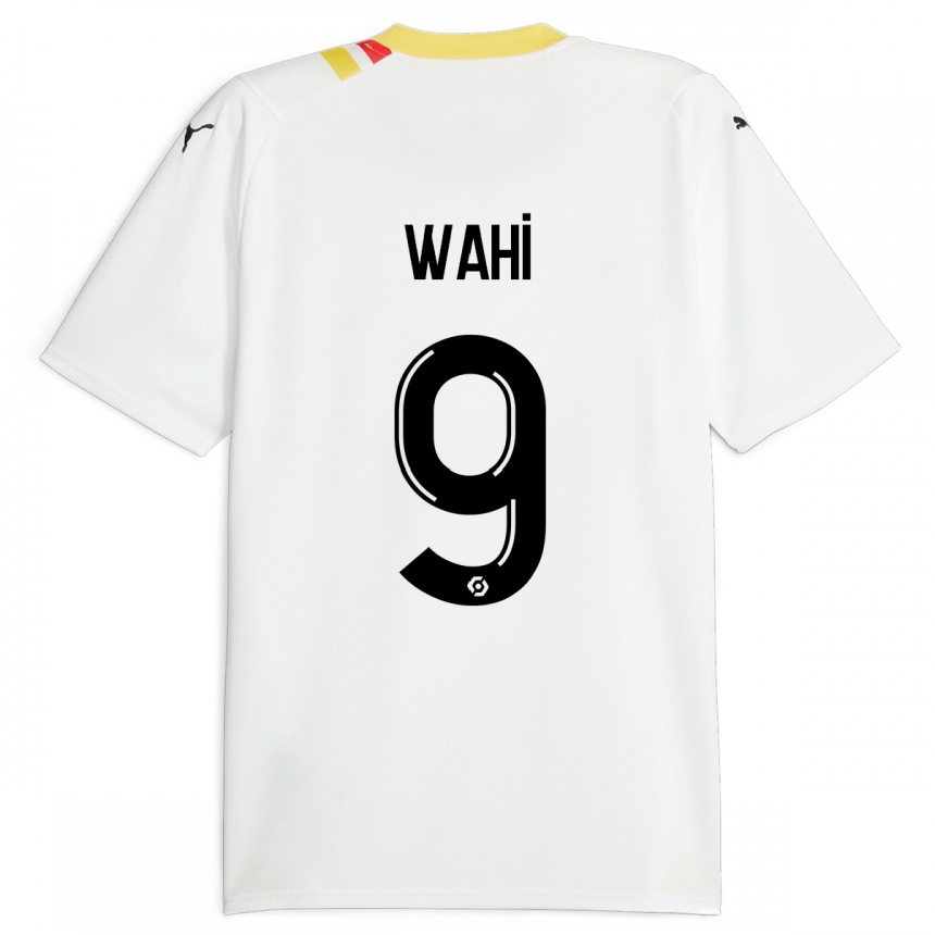 Men Football Elye Wahi #9 Black Away Jersey 2023/24 T-Shirt Canada