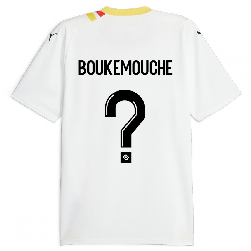 Men Football Amine Boukemouche #0 Black Away Jersey 2023/24 T-Shirt Canada