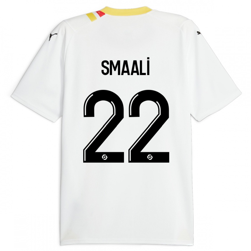 Homme Football Maillot Emma Smaali #22 Noir Tenues Extérieur 2023/24 Canada