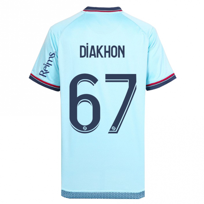 Homme Football Maillot Mamadou Diakhon #67 Bleu Ciel Tenues Extérieur 2023/24 Canada