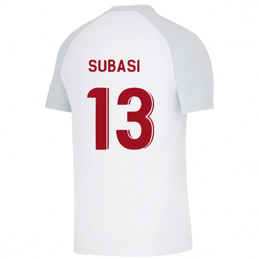 Homme Football Maillot Kadir Subasi #13 Blanc Tenues Extérieur 2023/24 Canada