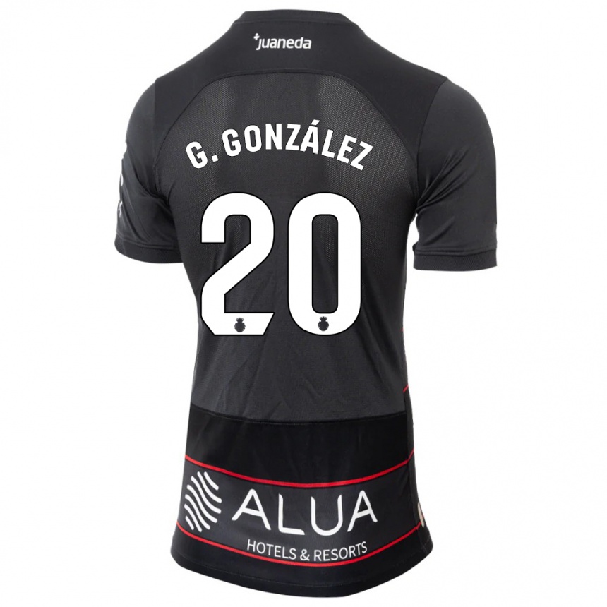 Homme Football Maillot Giovanni González #20 Noir Tenues Extérieur 2023/24 Canada