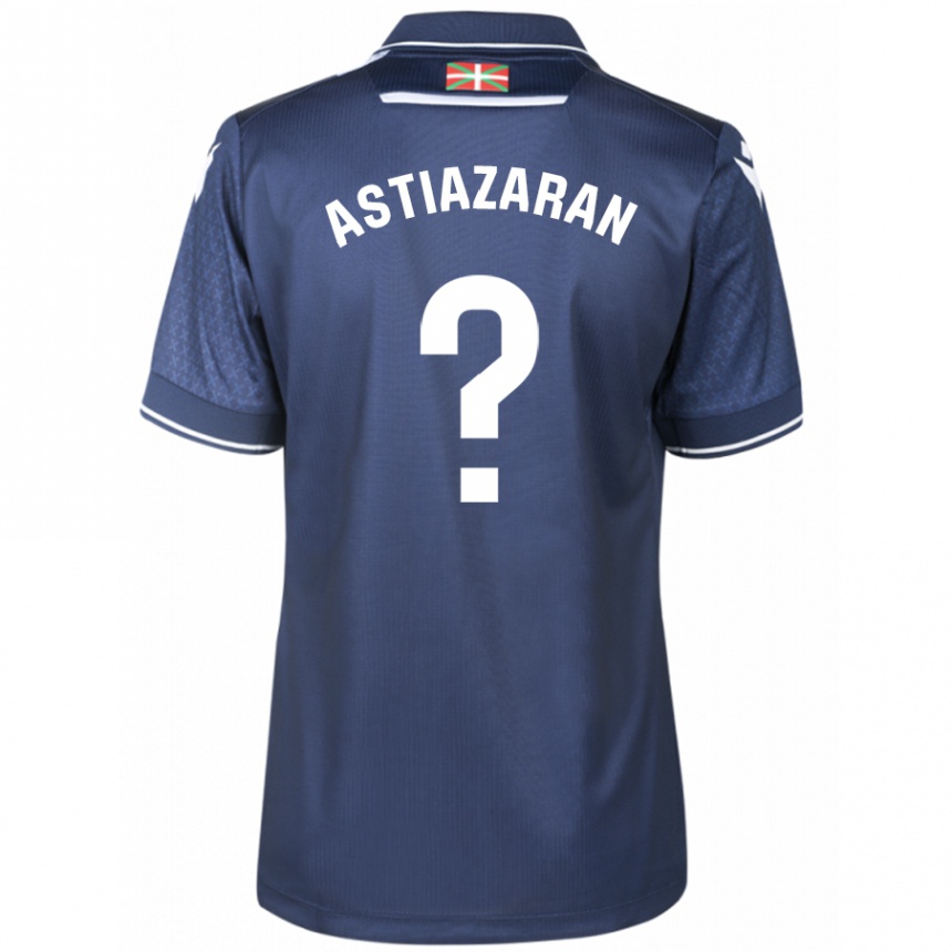 Men Football Lander Astiazaran #0 Navy Away Jersey 2023/24 T-Shirt Canada