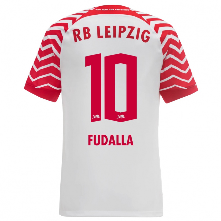 Women Football Vanessa Fudalla #10 White Home Jersey 2023/24 T-Shirt Canada