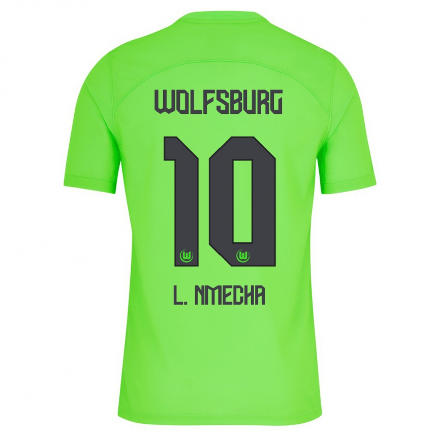 Women Football Lukas Nmecha #10 Green Home Jersey 2023/24 T-Shirt Canada