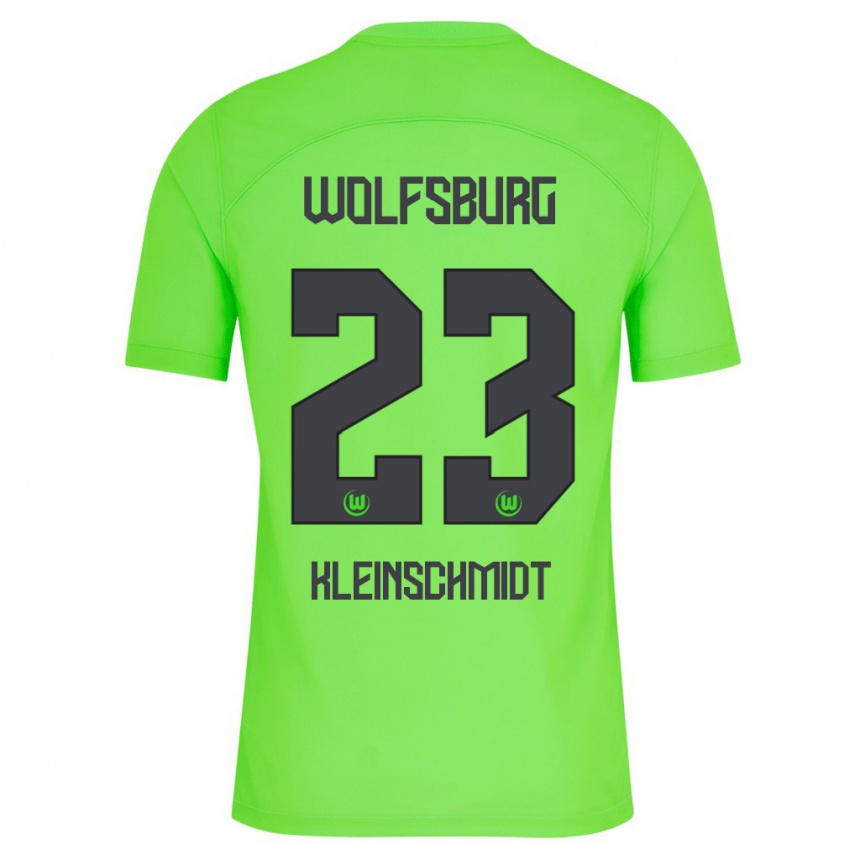 Women Football Max Kleinschmidt #23 Green Home Jersey 2023/24 T-Shirt Canada