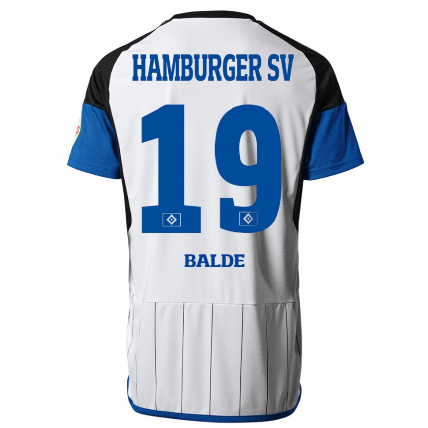 Women Football Saido Balde #19 White Home Jersey 2023/24 T-Shirt Canada