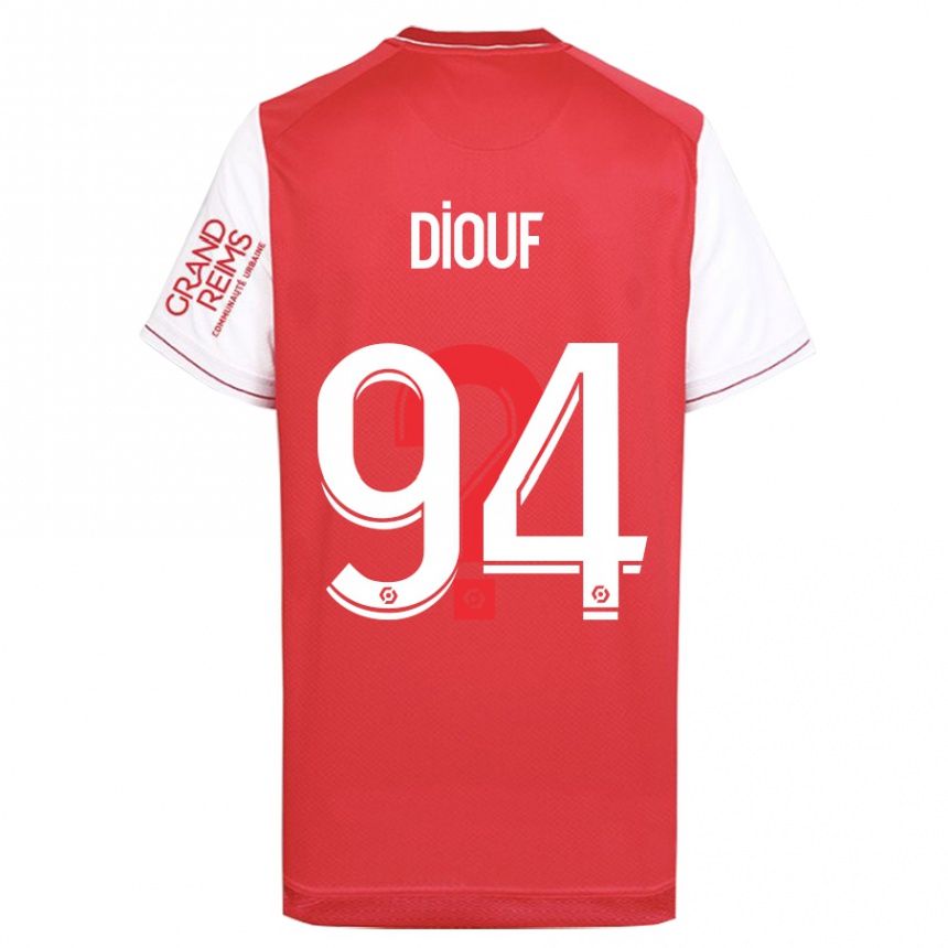 Women Football Yehvann Diouf #94 Red Home Jersey 2023/24 T-Shirt Canada