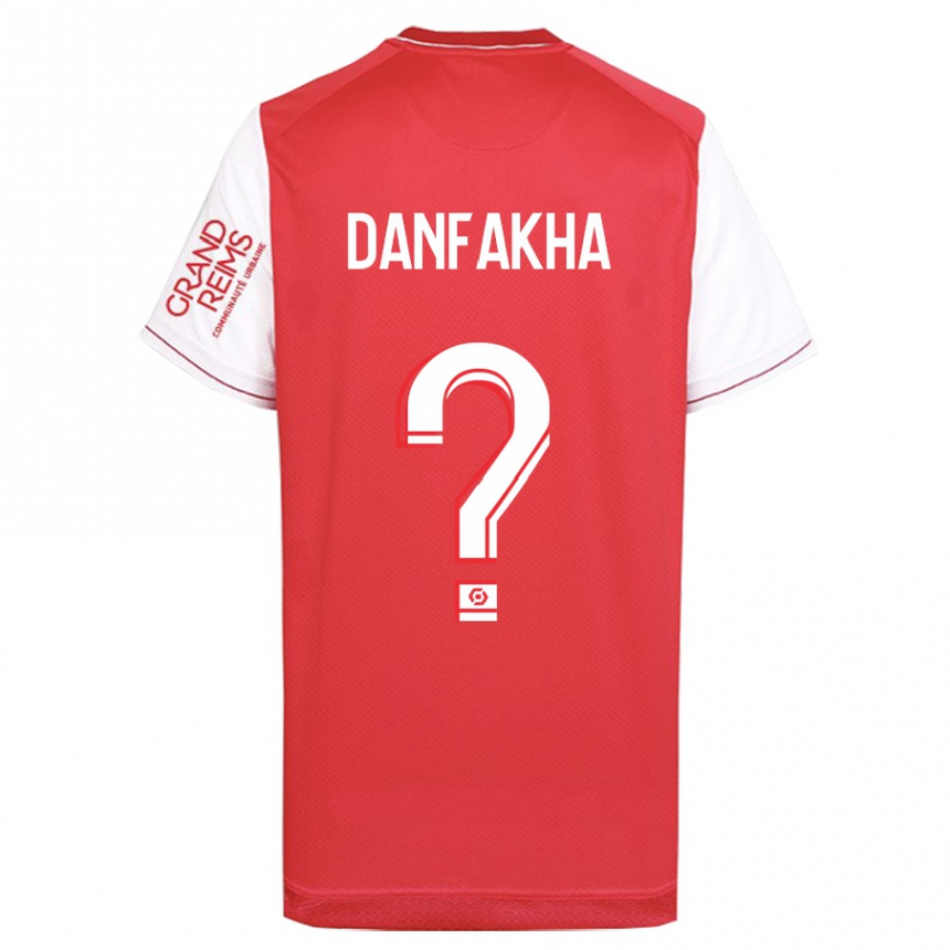 Women Football Dialla Danfakha #0 Red Home Jersey 2023/24 T-Shirt Canada