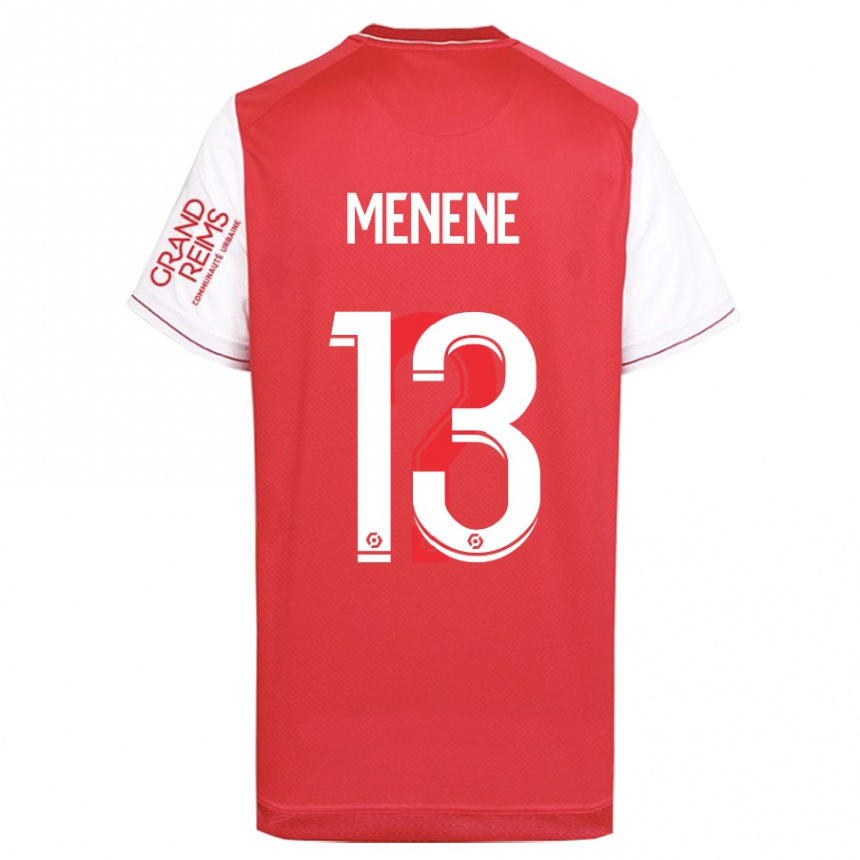 Women Football Meyong Menene #13 Red Home Jersey 2023/24 T-Shirt Canada