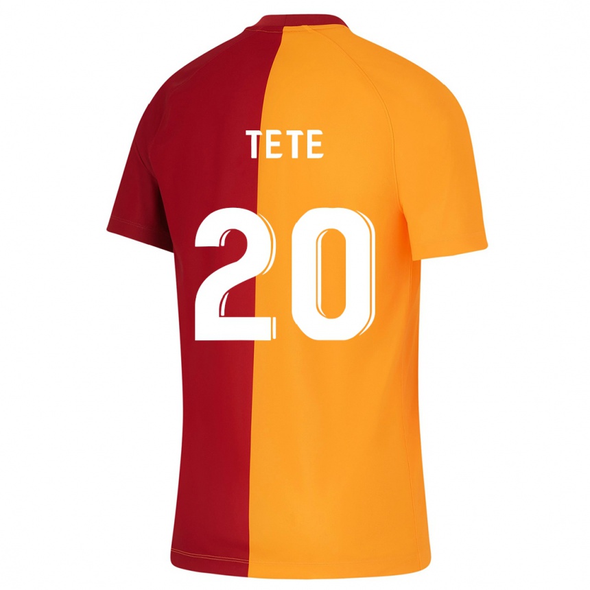 Women Football Tete #20 Orange Home Jersey 2023/24 T-Shirt Canada