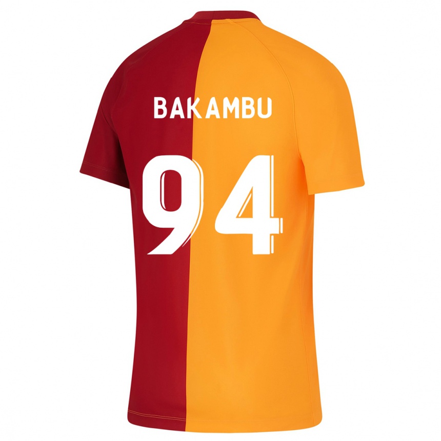 Women Football Cedric Bakambu #94 Orange Home Jersey 2023/24 T-Shirt Canada