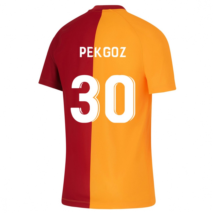 Women Football Berra Pekgöz #30 Orange Home Jersey 2023/24 T-Shirt Canada