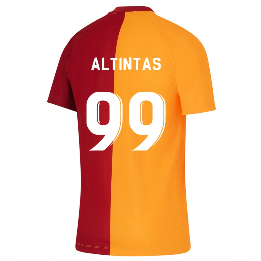 Women Football Benan Altıntaş #99 Orange Home Jersey 2023/24 T-Shirt Canada