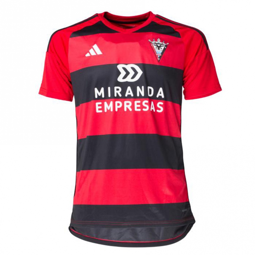 Women Football Ramón Juan #1 Red Black Home Jersey 2023/24 T-Shirt Canada