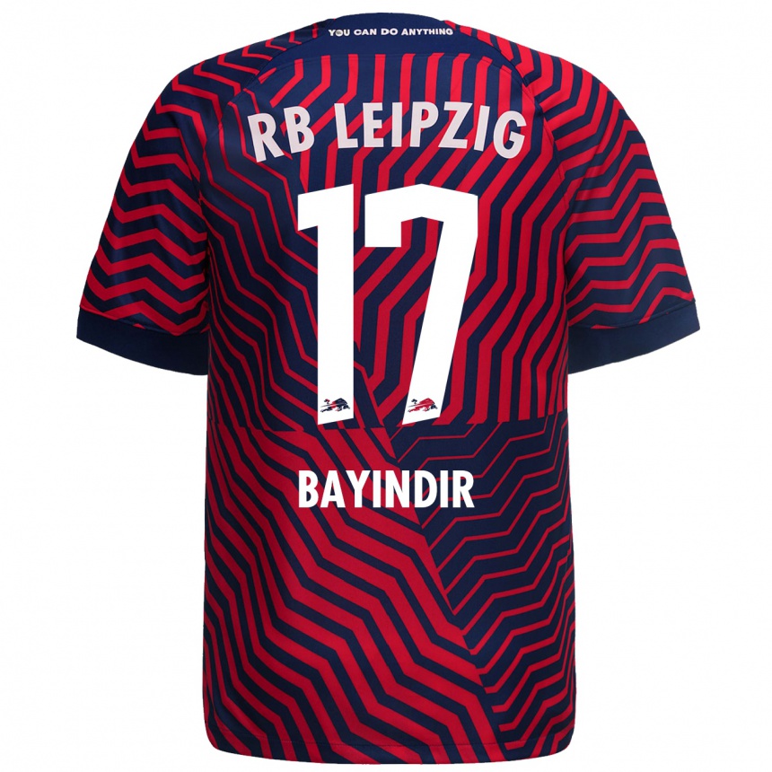 Women Football Aris Bayindir #17 Blue Red Away Jersey 2023/24 T-Shirt Canada