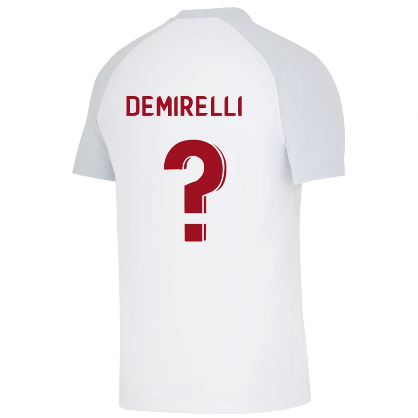 Women Football Ahmet Demirelli #0 White Away Jersey 2023/24 T-Shirt Canada