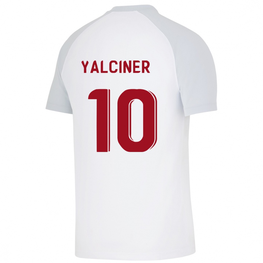 Femme Football Maillot İsmigül Yalçıner #10 Blanc Tenues Extérieur 2023/24 Canada