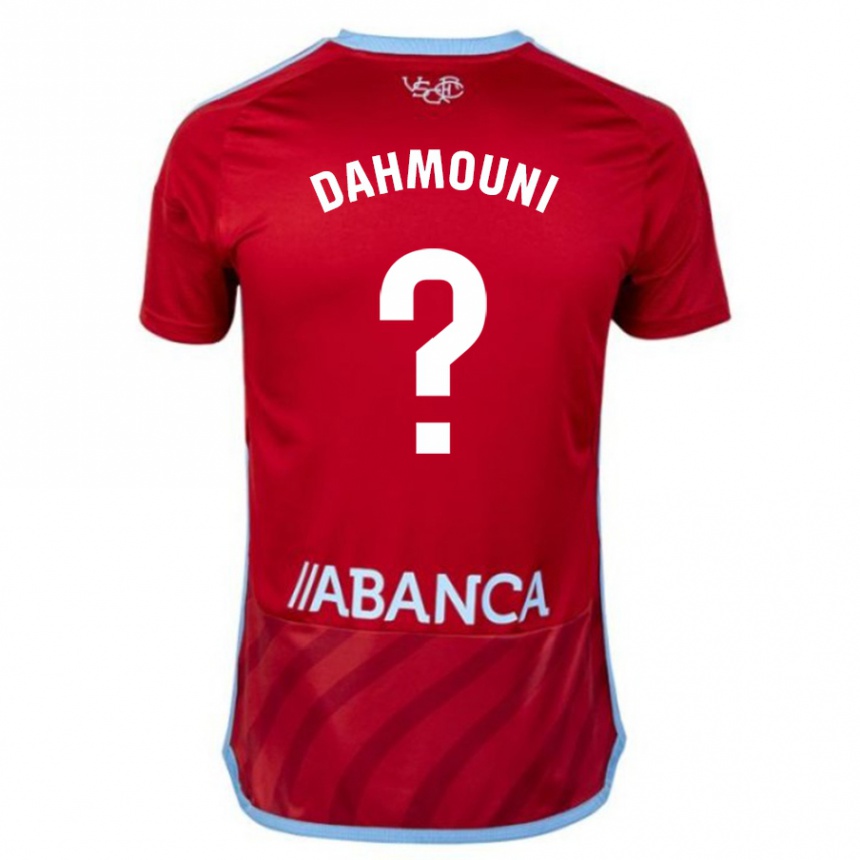 Women Football Moha Dahmouni #0 Red Away Jersey 2023/24 T-Shirt Canada