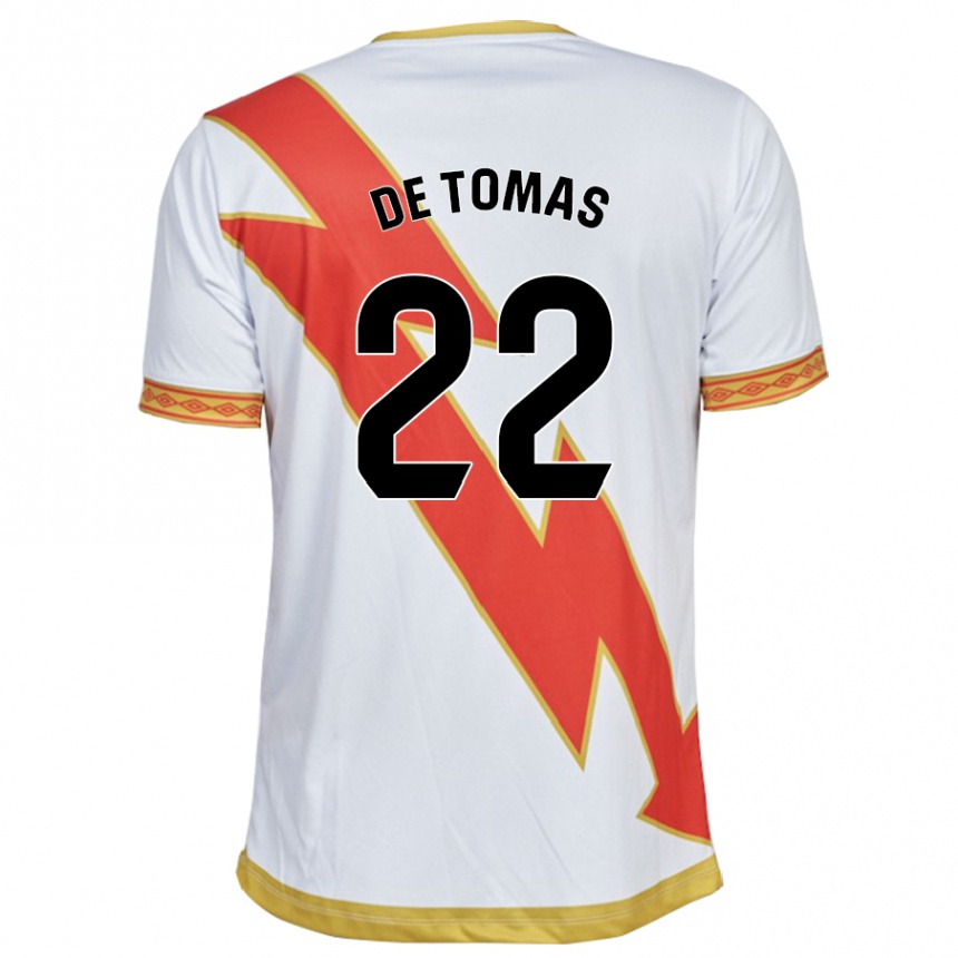 Enfant Football Maillot Raúl De Tomás #22 Blanc Tenues Domicile 2023/24 Canada