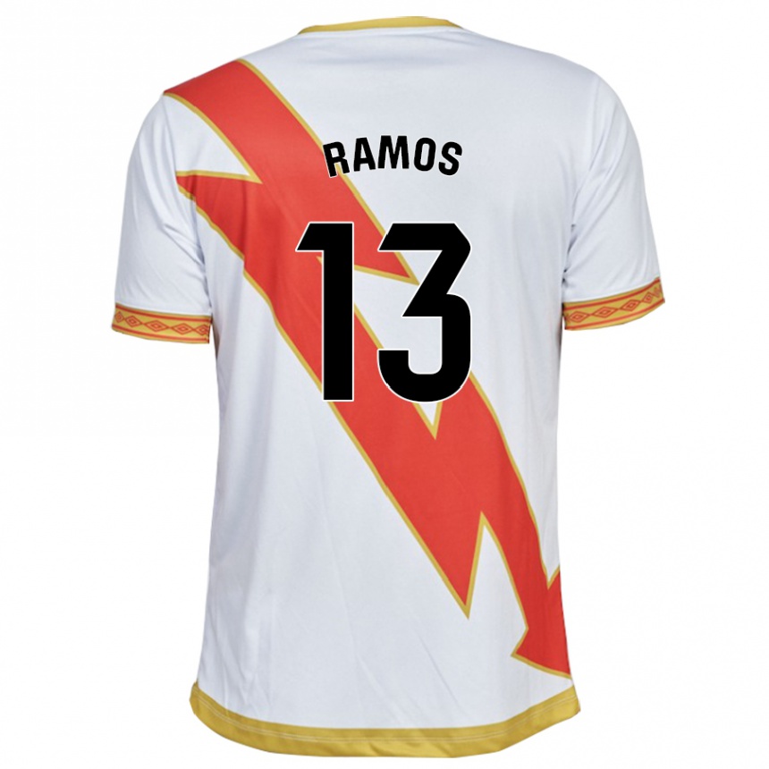 Kids Football Mario Ramos #13 White Home Jersey 2023/24 T-Shirt Canada